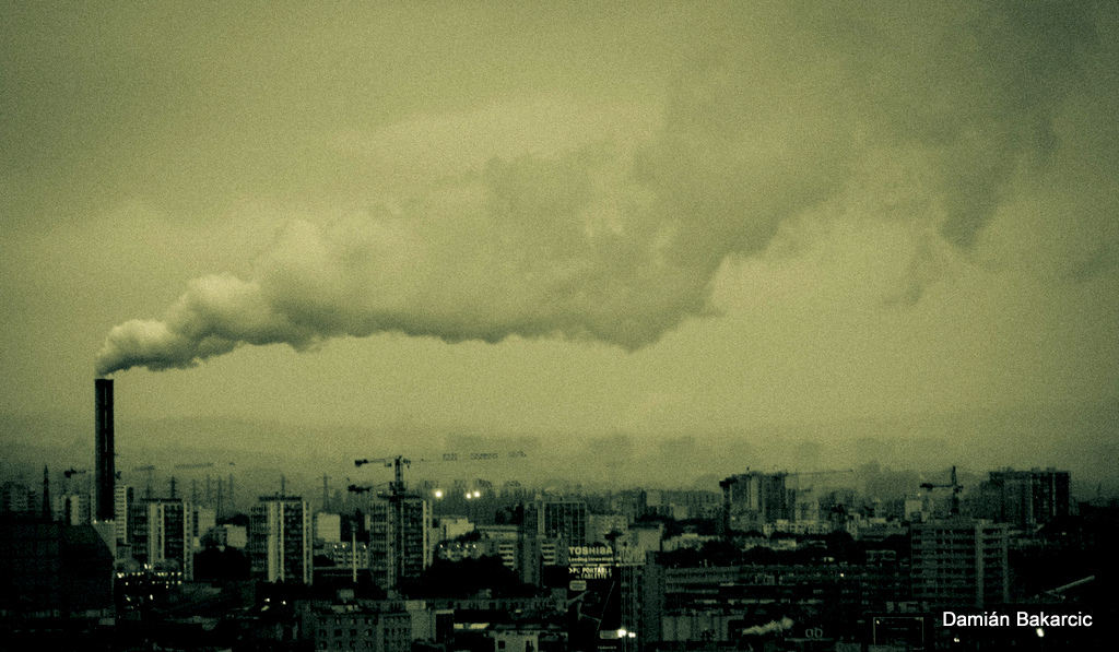 Emisiones industriales a la atmósfera
